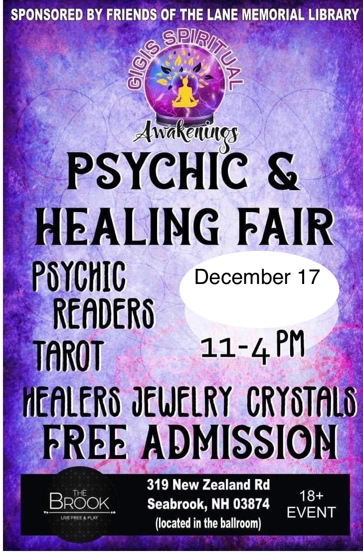 Gigi's Spiritual Awakenings Psychic and Healing Fair